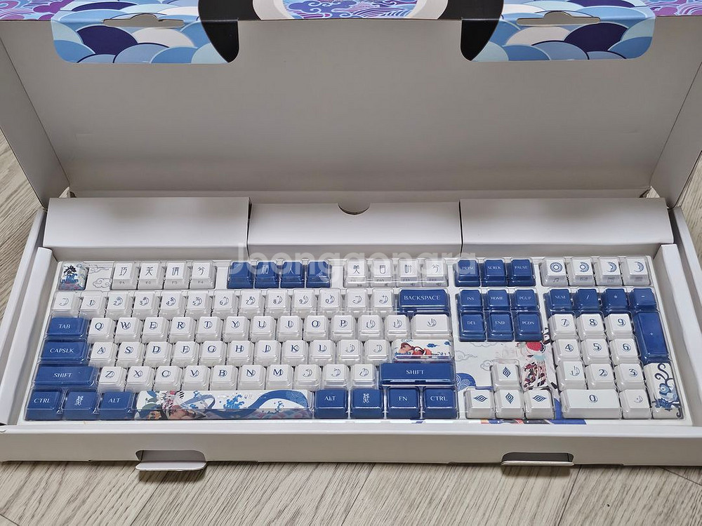 바밀로 VA108M 원앙 저소음적축 기계식키보드--1