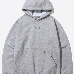 칼하트 미드웨이트 기모 후드티 (K121) 헤더그레이 S