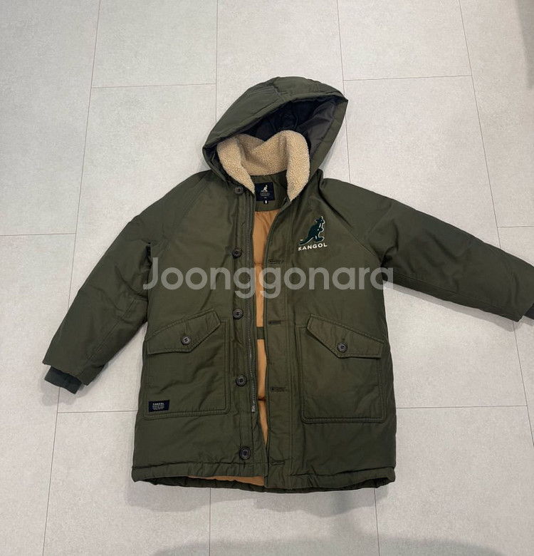 캉골 키즈 패딩 점퍼145--0