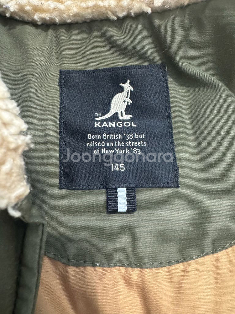 캉골 키즈 패딩 점퍼145--4