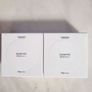 베몽테스 글로우팟 화이트 쿠션