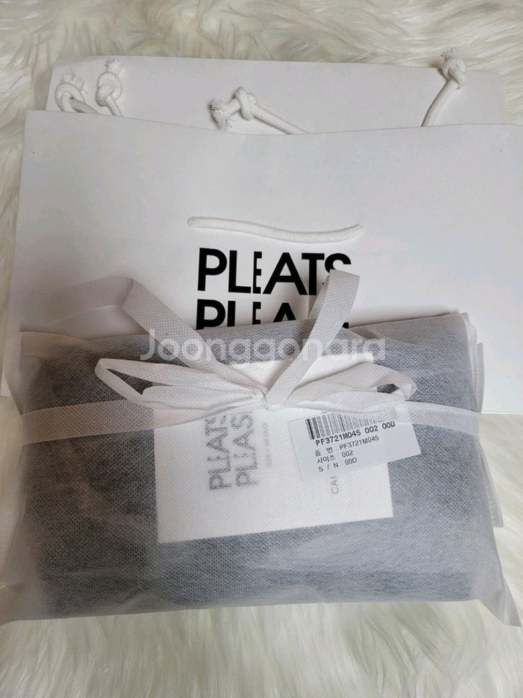 이세이미야케 플리츠플리즈 바지 7월 먼슬리 팬츠 블랙 2사이즈--5