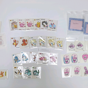 포켓몬, 몰랑이, 에스더버니 등 띠부씰