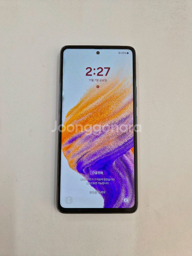 A53블랙S급,자급제,구성품드림--0