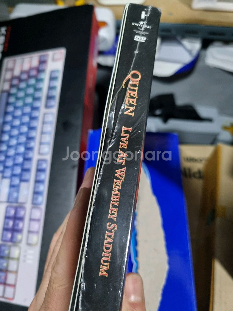 퀸 라이브 아 AT 웸블리 스타디움 DVD/CD 세트--2