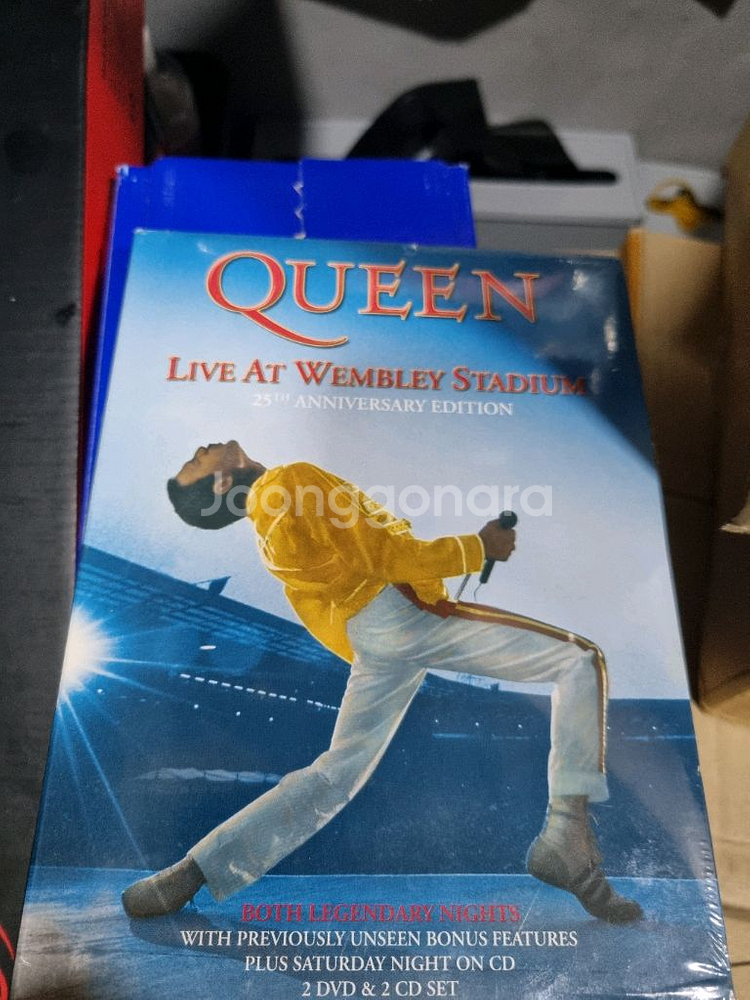 퀸 라이브 아 AT 웸블리 스타디움 DVD/CD 세트--1