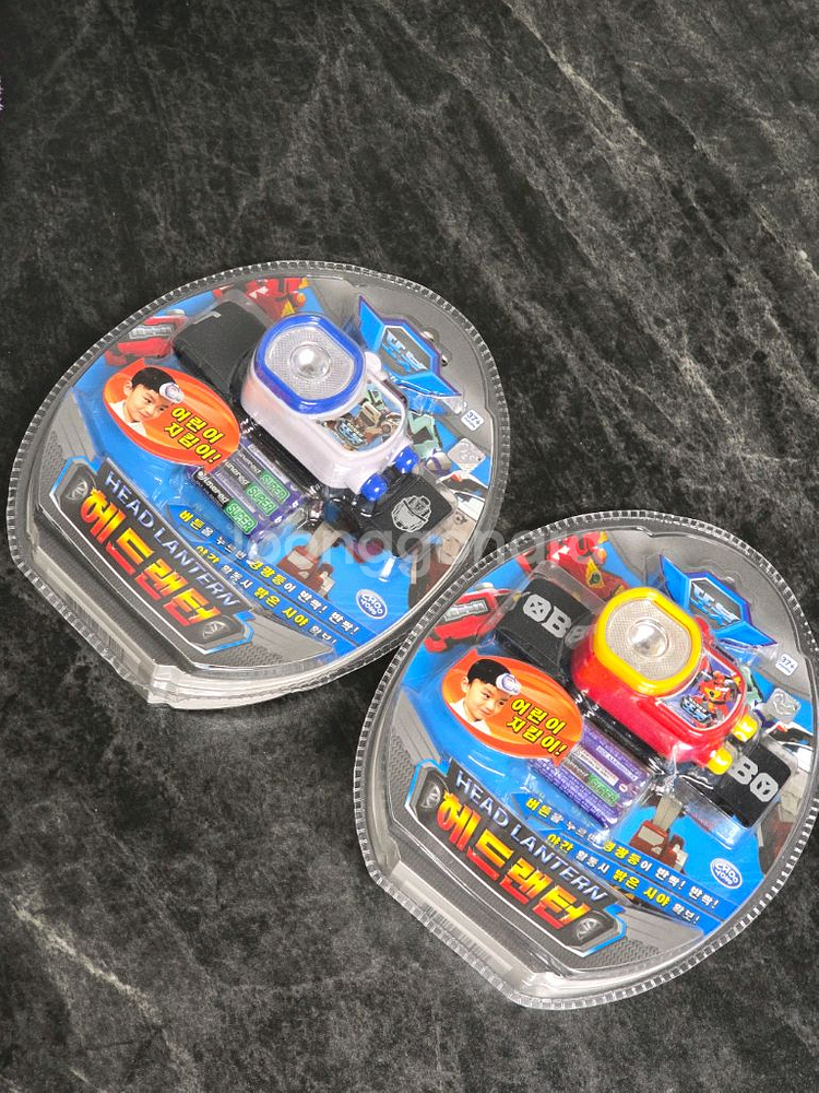 변신자동차 또봇 헤드랜턴 미개봉--0