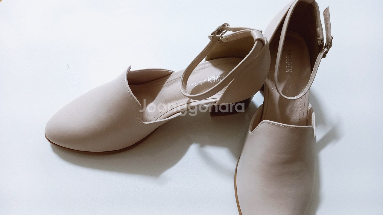 여성 단화 구두 슬링백 플랫슈즈 240--1