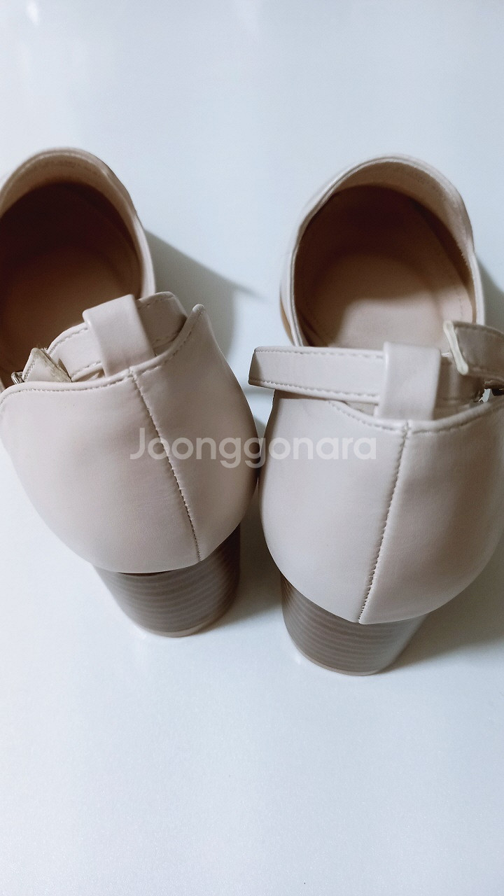 여성 단화 구두 슬링백 플랫슈즈 240--4