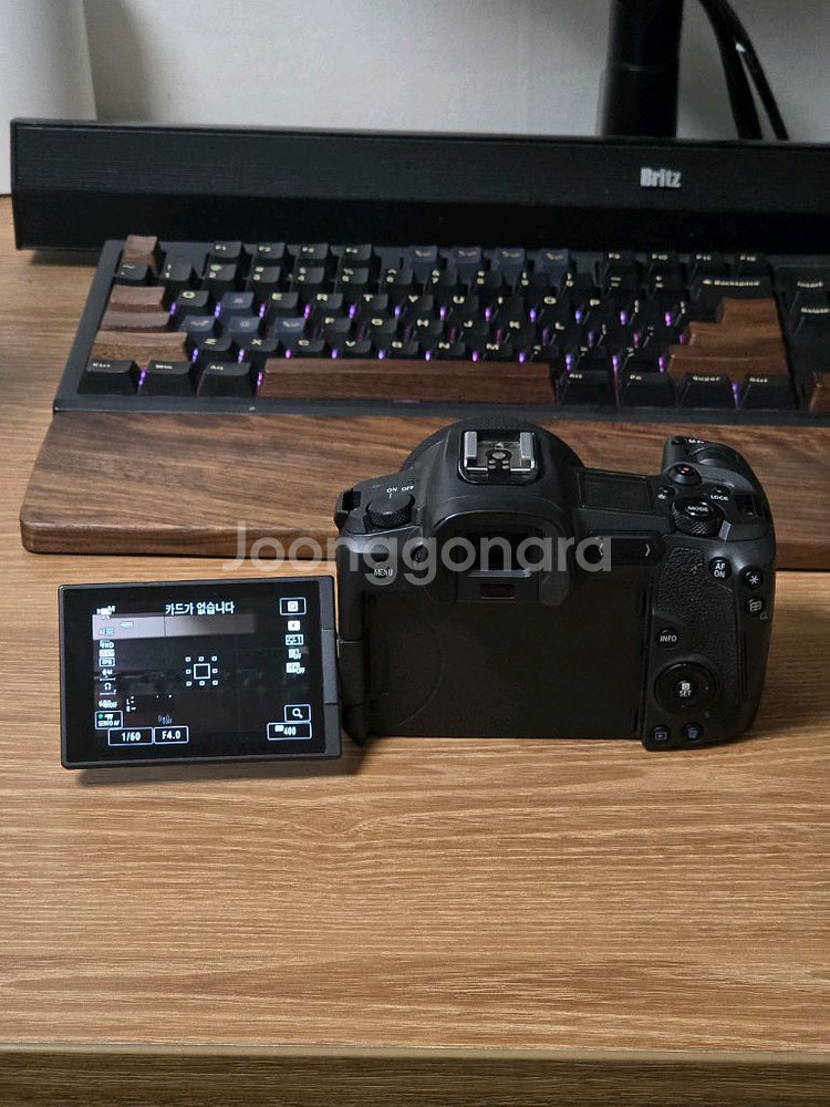 캐논 EOS R 카메라 (배터리, 충전기 포함)--4