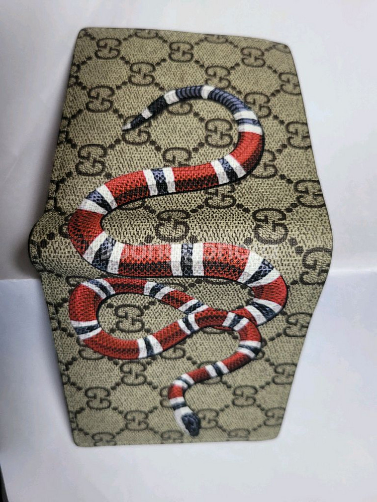 구찌 스네이크 남성반지갑--2