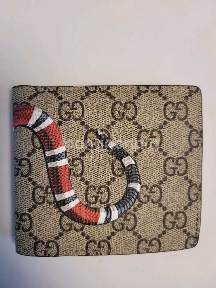 구찌 스네이크 남성반지갑--1