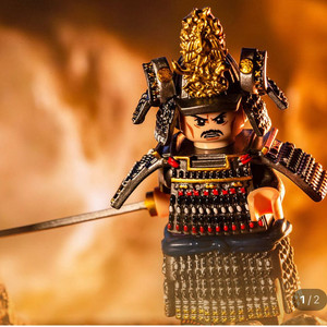 MF 레고 커스텀 사무라이 우에스기겐신 판매