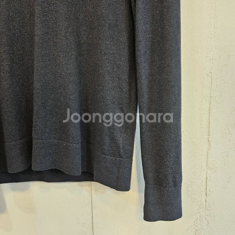 90(S)/실측100(L)타미힐피거 캐시미어 V넥 니트--3