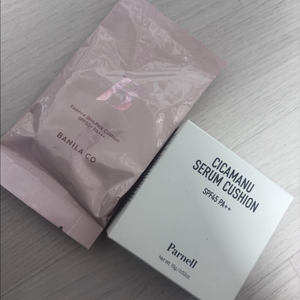 파넬쿠션 바닐라코 쿠션 리필 새상품 팔아요