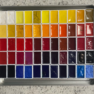 시넬리에 수채화 물감 98색 전색 (풀팬)