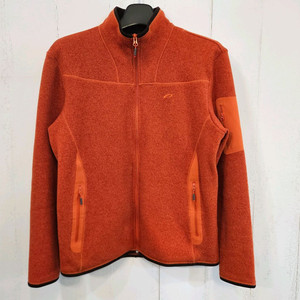 100(L) 프로스펙스 플리스 집업 자켓 주황색