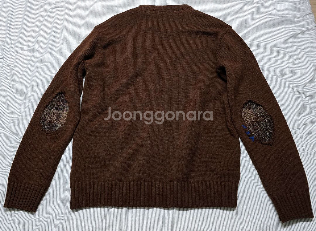 빈폴 스웨이드 가죽 구스다운 아우터 브라운 판매해요.--8