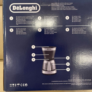 드롱기 드립커피 6인용 커피메이커