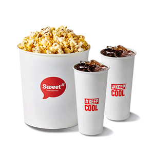 롯데시네마 팝콘콤보 3천원 할인쿠폰 / 스위트콤보