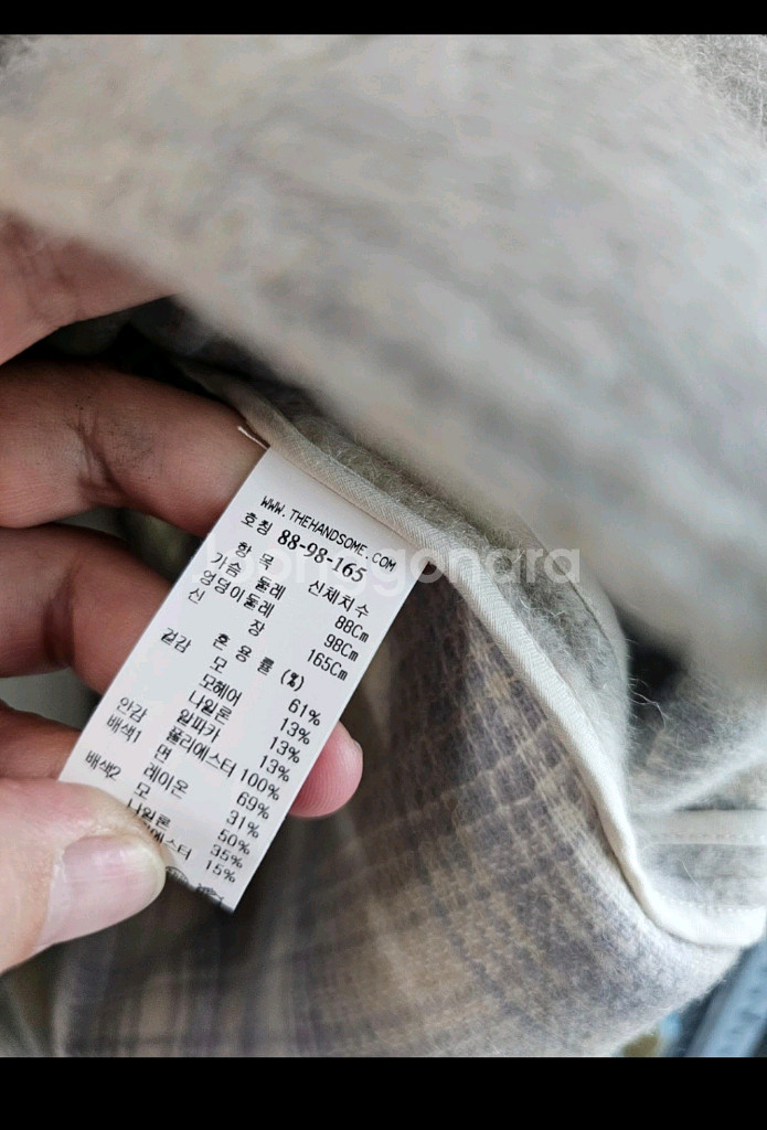 체크 셔츠 점퍼(코트)--5