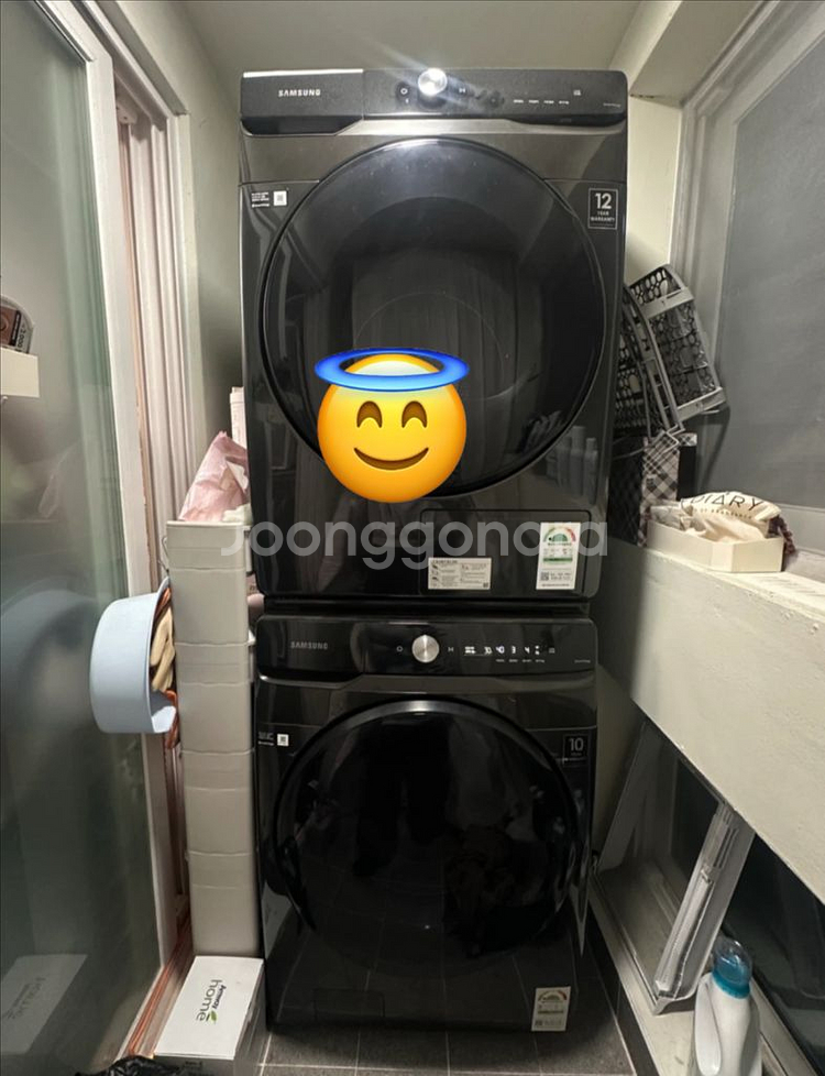 삼성 그랑데 AI 세탁기 23kg+건조기 (WF23T8500KV, DV16T8740BV)--1
