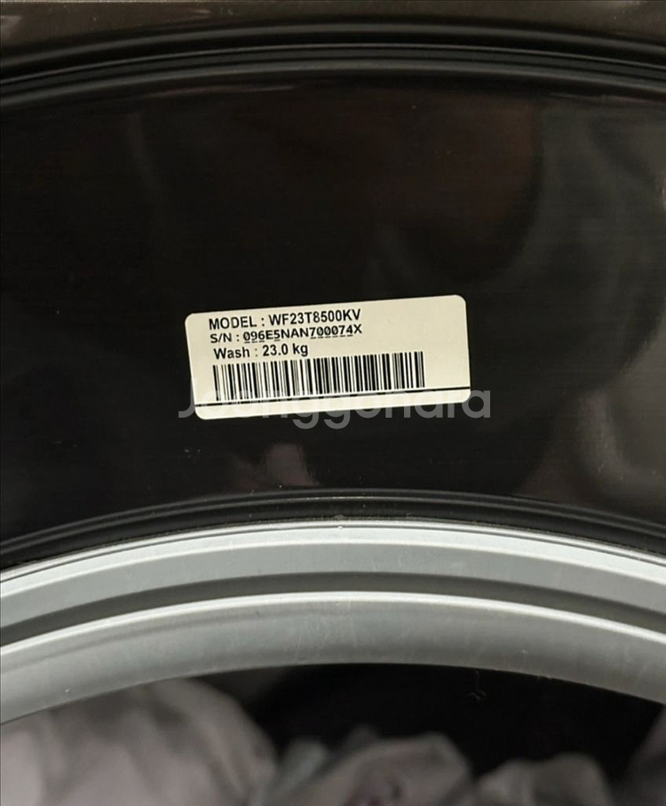 삼성 그랑데 AI 세탁기 23kg+건조기 (WF23T8500KV, DV16T8740BV)--3