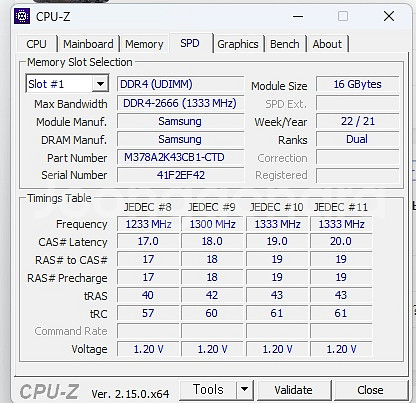 삼성 램 DDR4 16GB X 2개 세트--1