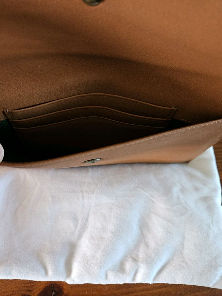 (새상품)리틀파머스 슬림 레더 장지갑 판매해요--4