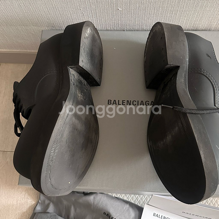 발렌시아가 더비 슈즈 블랙(EU41)--3