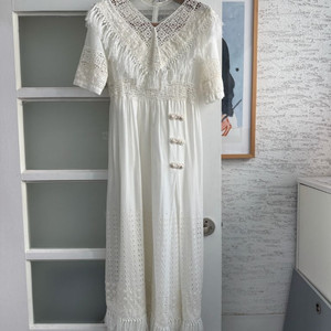 [Christian Dior] 크리스챤 디올 레이스 롱 원피스 이미지