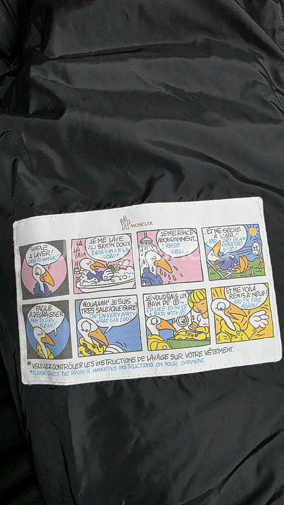 [새상품급,4]몽클레어 클루니 블랙 리얼퍼--5