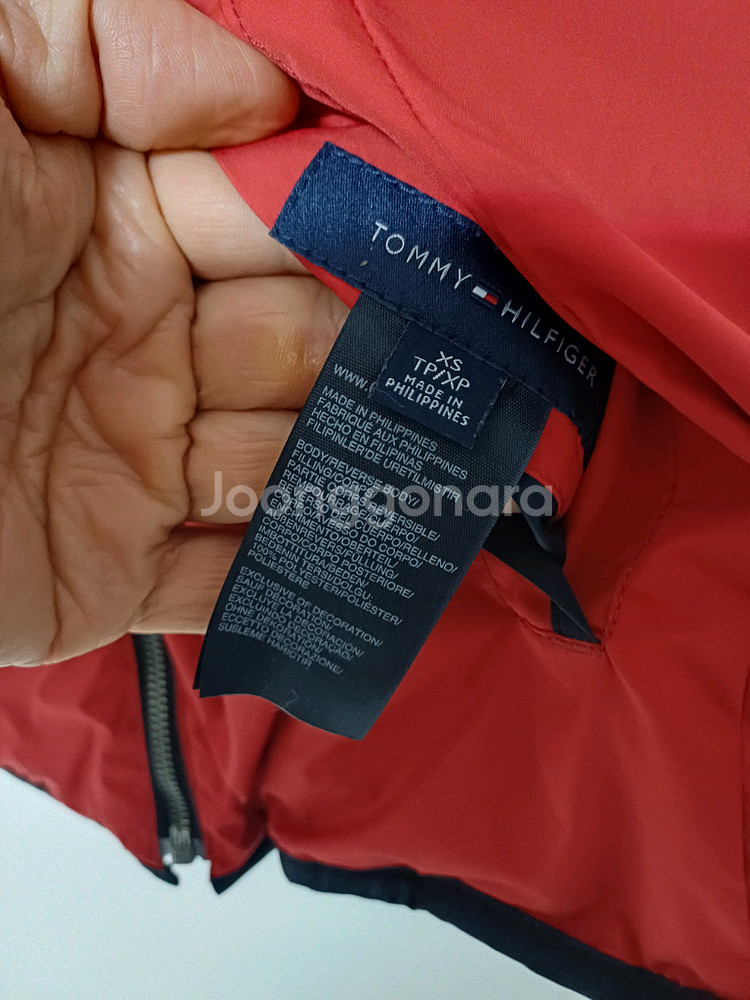 타미힐피거 양면 누빔 패딩자켓(여100.남95)--6