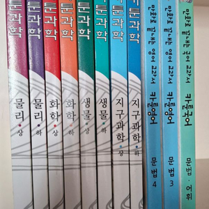 카툰과학 만화로 끝내는 과학교과서 카툰영어 카툰국어