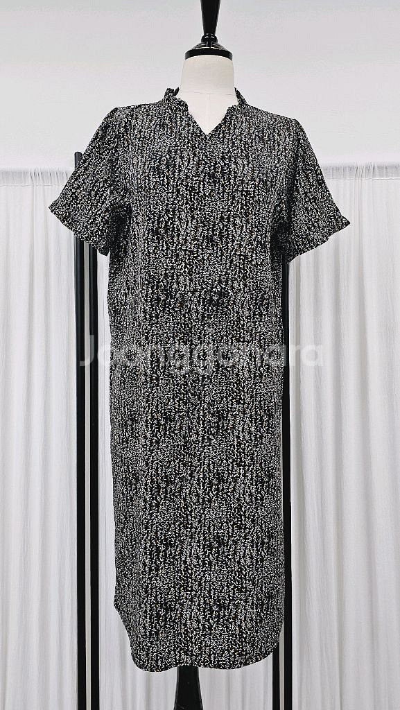 (새상품)레드망고 여름 원피스 허리끈 원피스 프린트원피--6