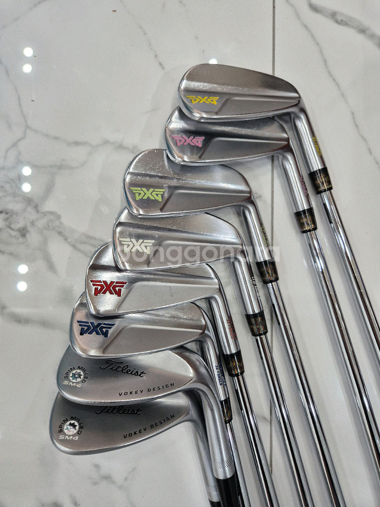 PXG 커스텀 아이언 풀셋트 팝니다--0