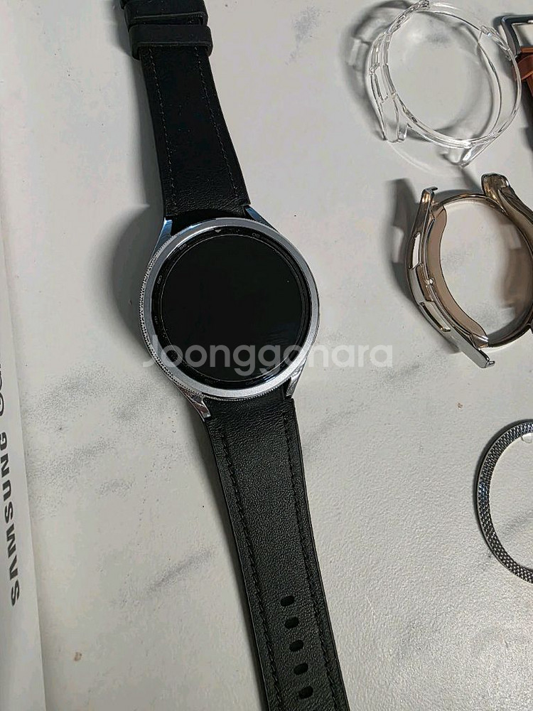 갤럭시워치6 클래식 47mm 실버 LTE 자급제--1