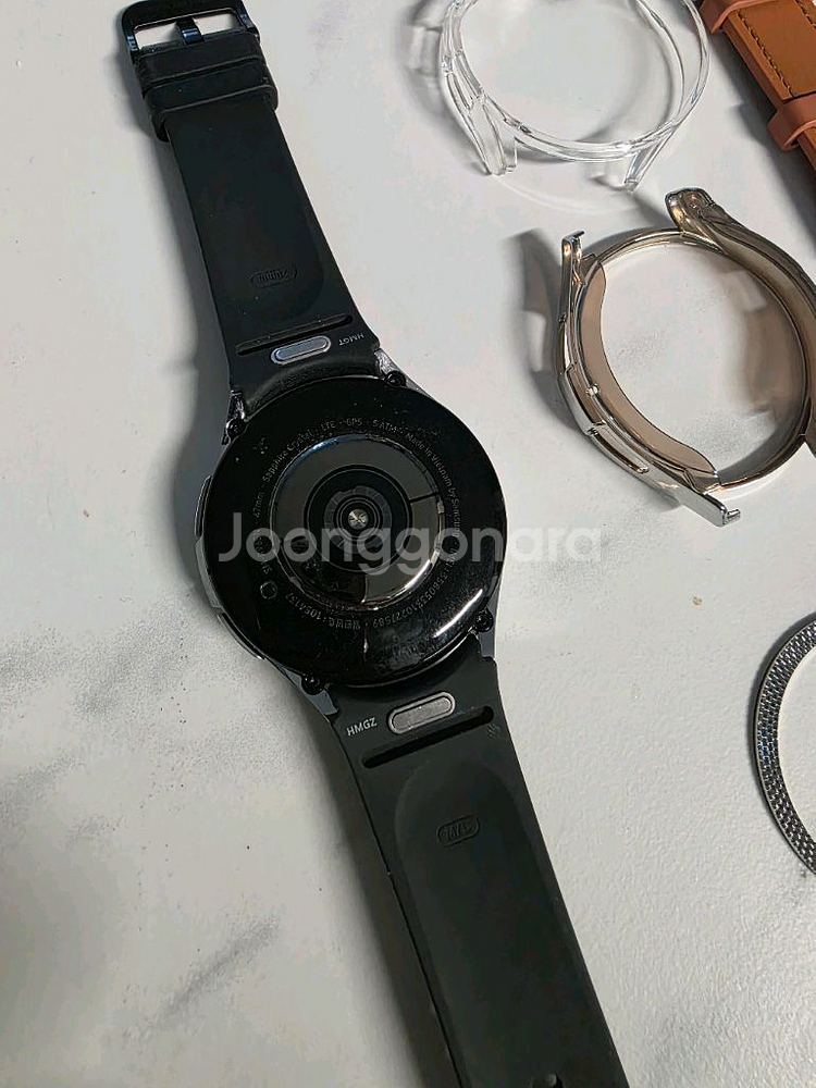 갤럭시워치6 클래식 47mm 실버 LTE 자급제--2