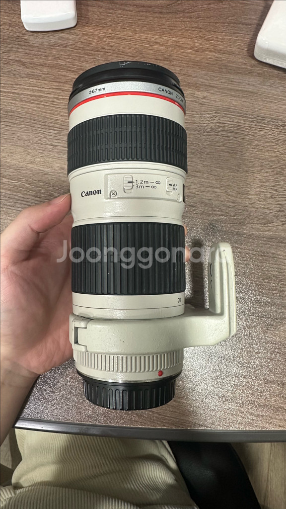캐논 EF 70-200mm F4L IS USM 렌즈--0