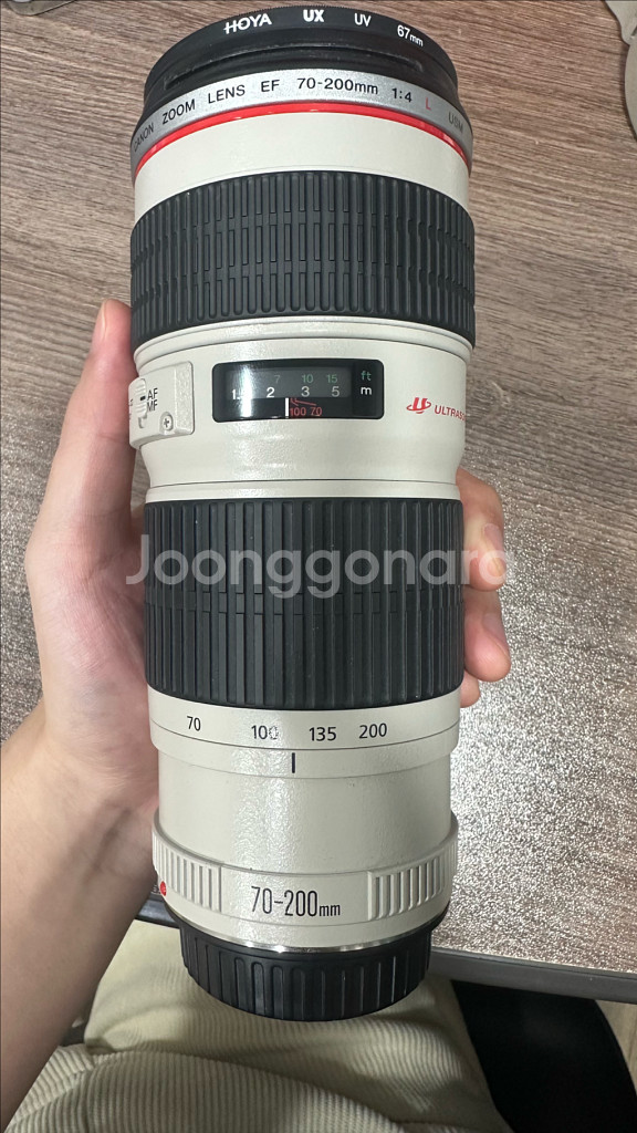 캐논 EF 70-200mm F4L IS USM 렌즈--1