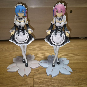 리제로 렘 람 세가 경품피규어