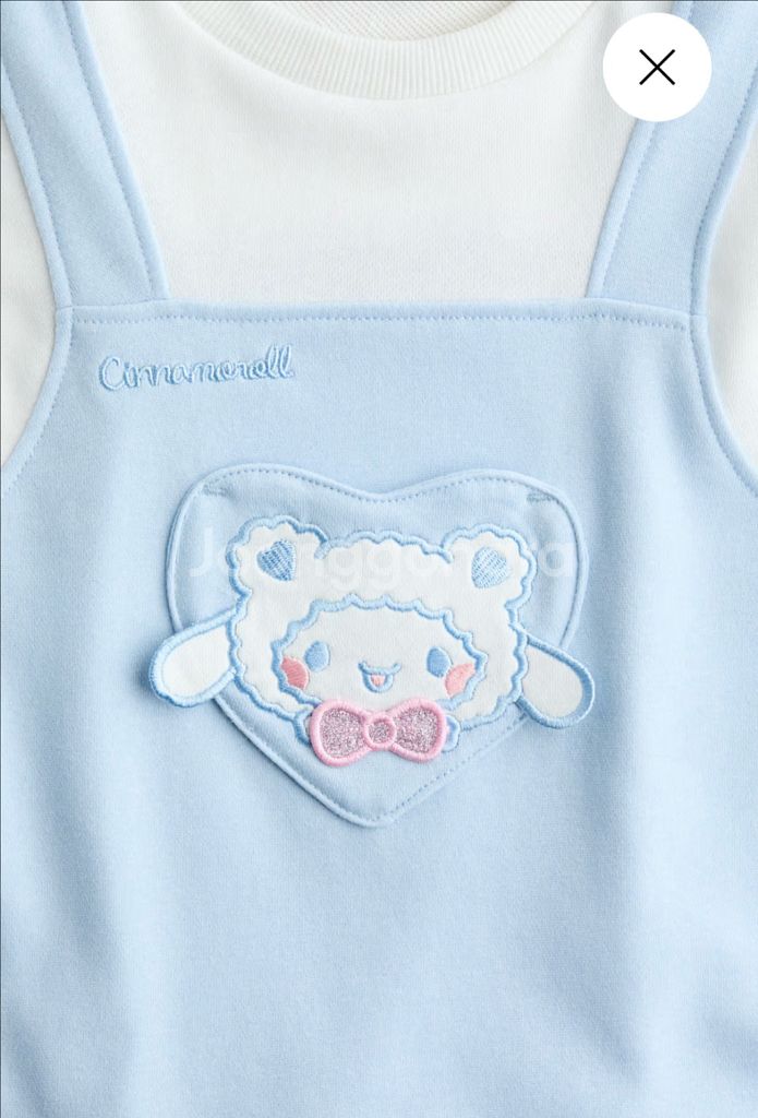 에첸엠 h&m 여아 산리오 시나모를 원피스--5