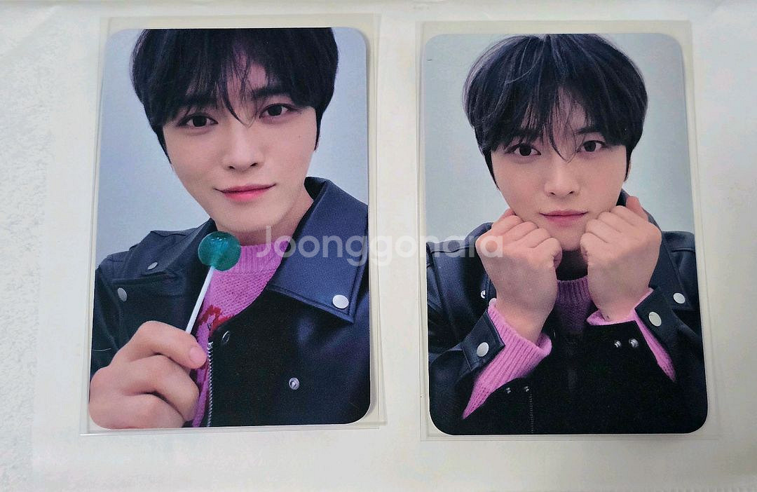 김재중 발렌타인포카 2장 일괄--0