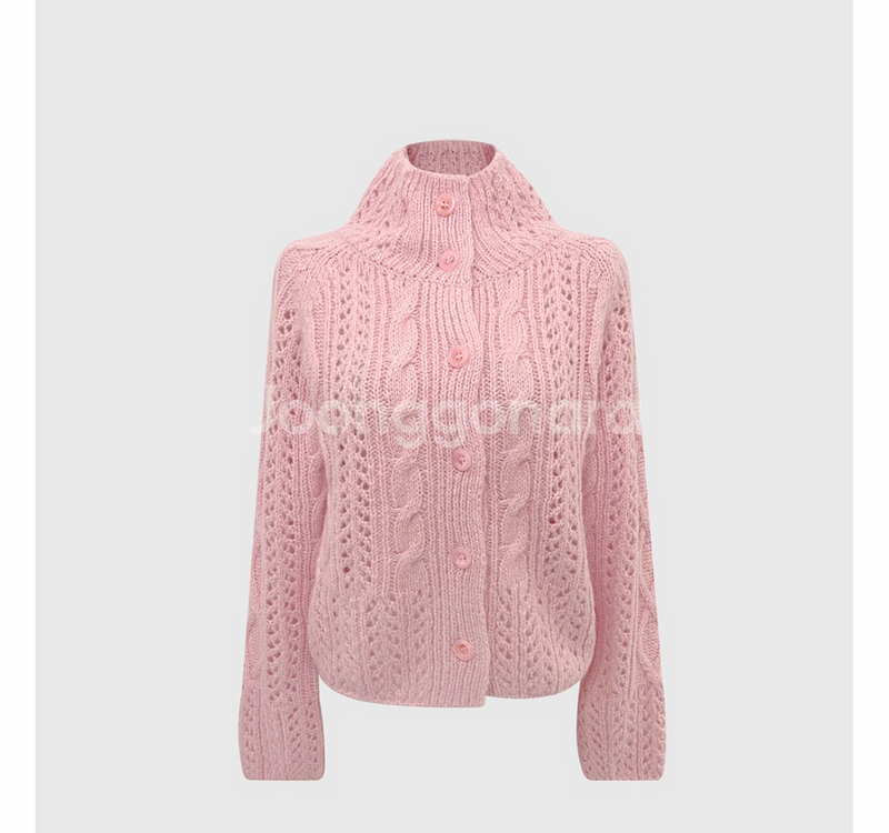 메이비베이비 디어리스트 넵튠 가디건 핑크--3