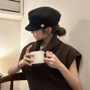 울50 금장 포인트 마도로스 헌팅캡 빵모자 베레모 프리