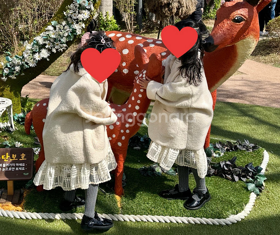 쌍둥이 옷 여아쌍둥이 뽀글이아우터 총6벌 일괄 (우체국택배포함)5~7세--8