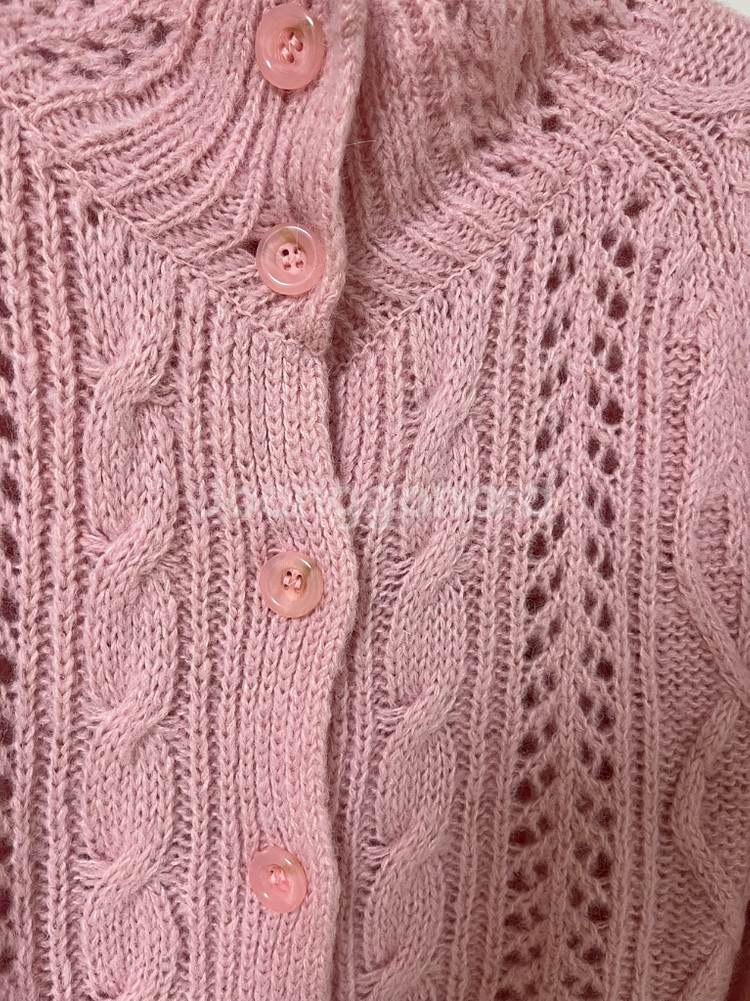 메이비베이비 디어리스트 넵튠 가디건 핑크--5