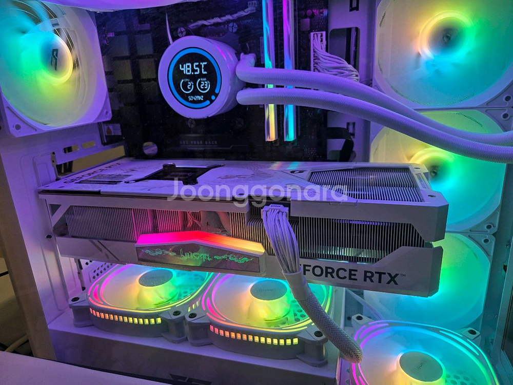 불칸 RTX 4080 SUPER 화이트 풀박스--0