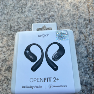 샥즈 오픈핏2+ 블랙 미개봉 새제품 판매합니다.