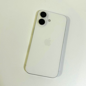 아이폰16 화이트 256GB 특S급 중고폰공기계
